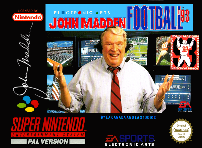 Jaquette de John Madden Football '93