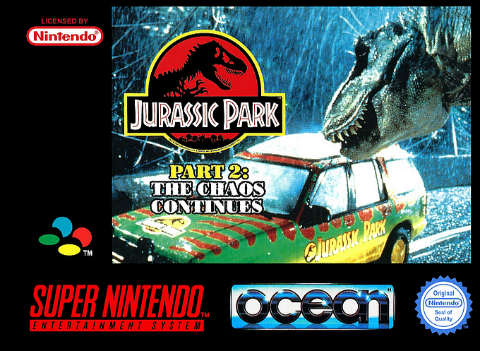 Jaquette de Jurassic Park Part 2 : The Chaos Continues