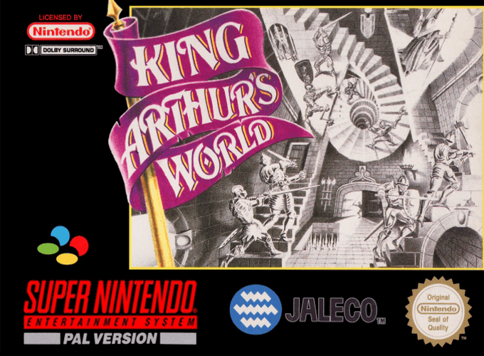 Jaquette de King Arthur's World