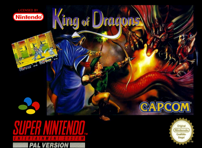 Jaquette de King of Dragons