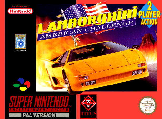Jaquette de Lamborghini American Challenge