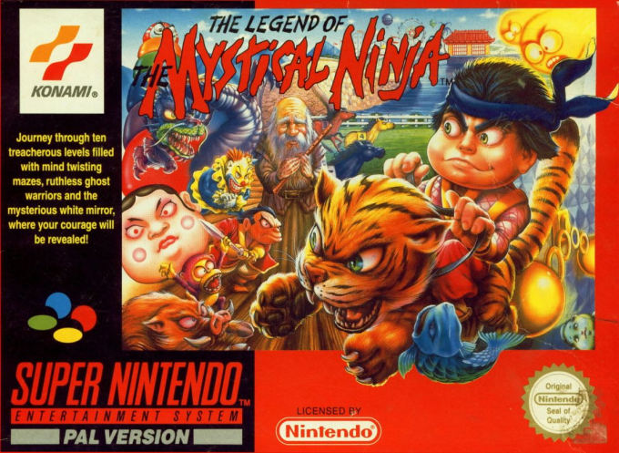 Jaquette de The Legend of the Mystical Ninja