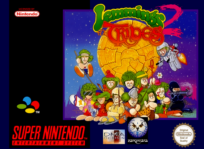 Jaquette de Lemmings 2 : The Tribes