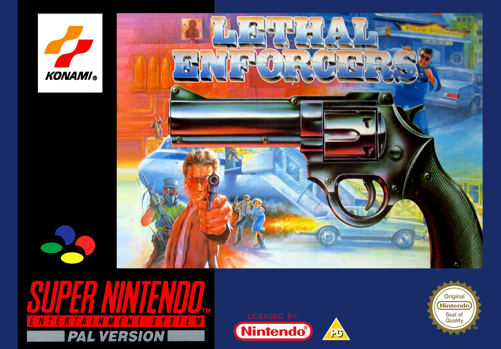 Jaquette de Lethal Enforcers