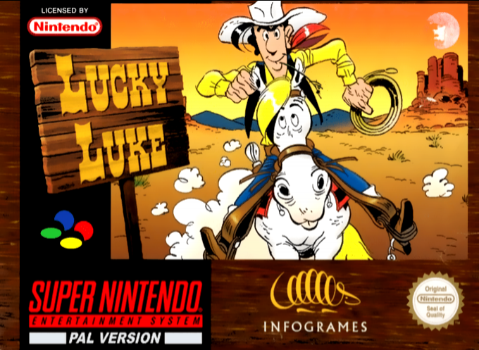 Jaquette de Lucky Luke