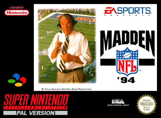 Jaquette de Madden NFL '94