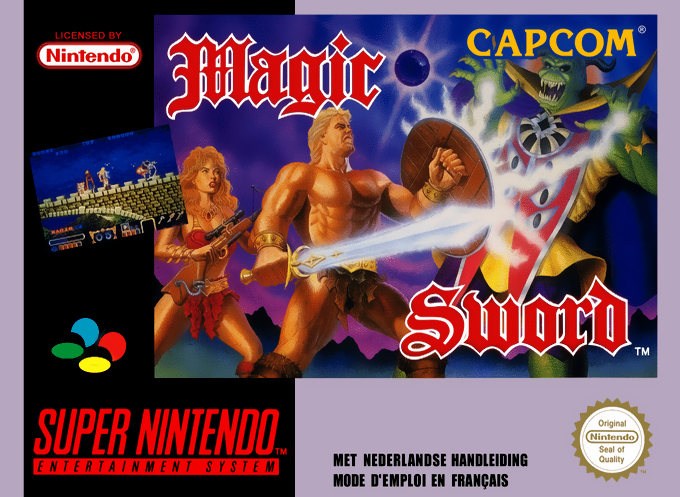 Jaquette de Magic Sword