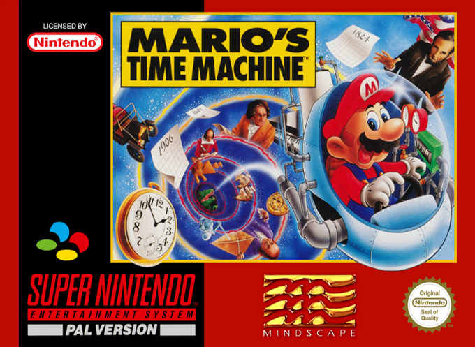 Jaquette de Mario's Time Machine