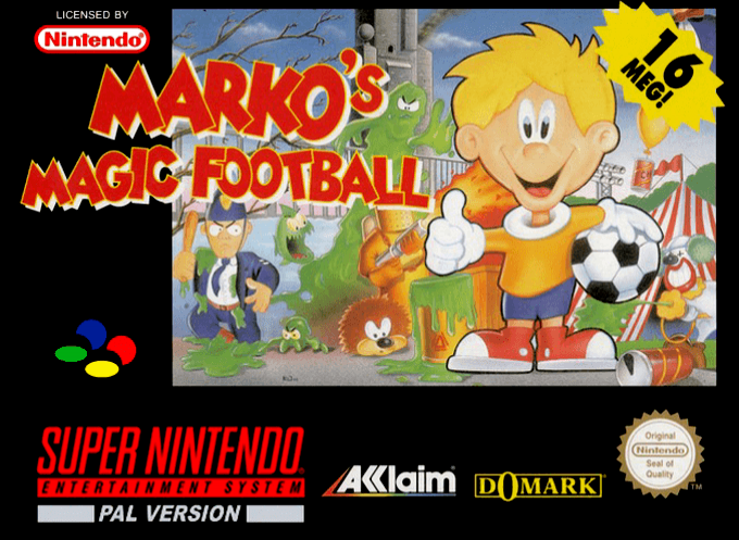 Jaquette de Marko's Magic Football
