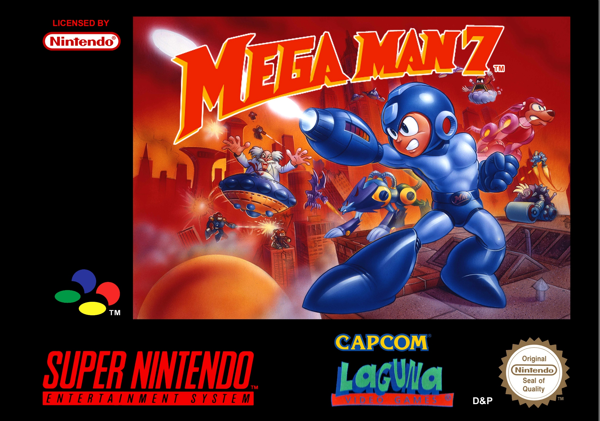Jaquette de Mega Man 7