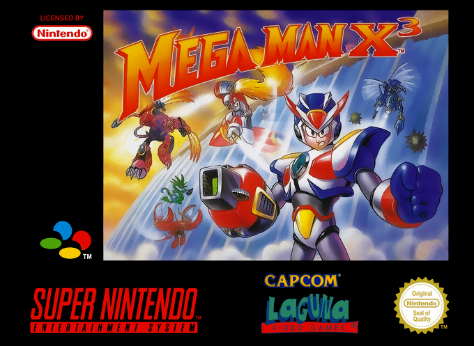 Jaquette de Mega Man X3