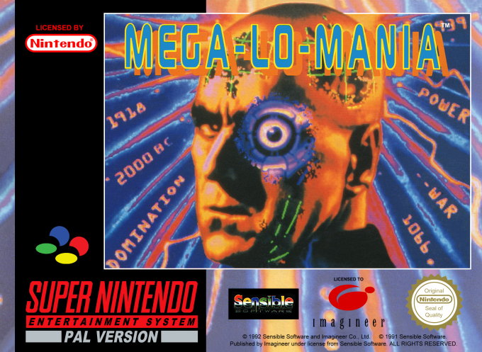 Jaquette de Mega-Lo-Mania