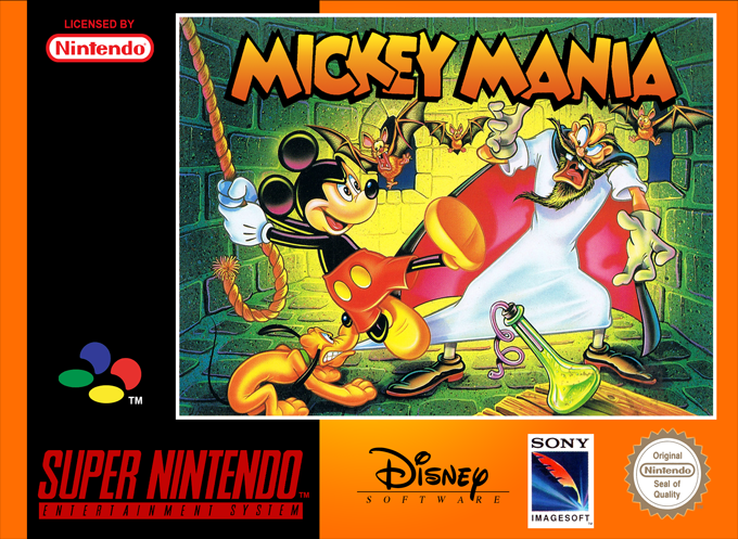 Jaquette de Mickey Mania