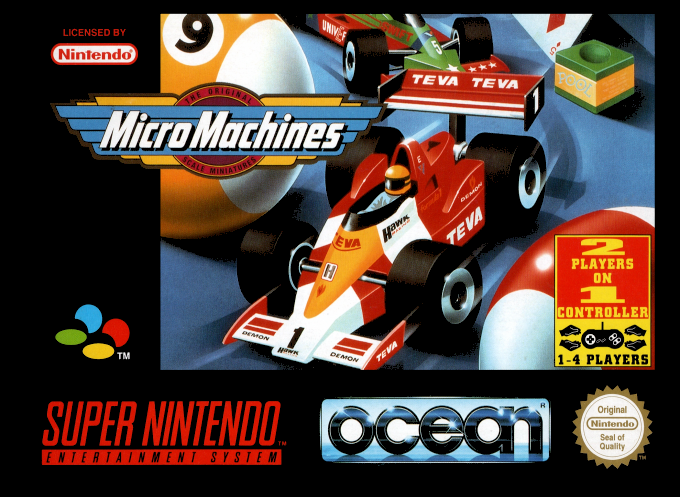 Jaquette de Micro Machines