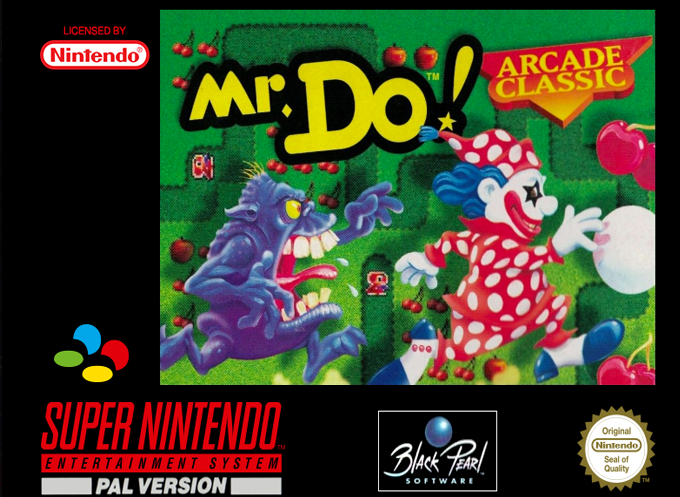 Jaquette de Mr. Do!