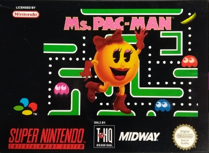 Jaquette de Ms. Pac-Man