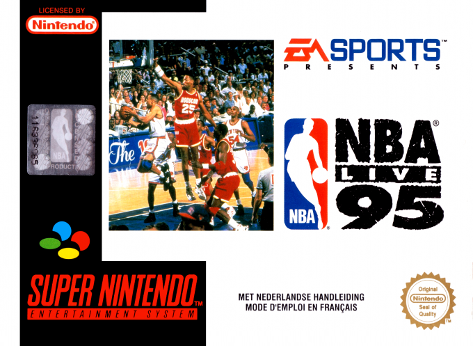 Jaquette de NBA Live 95