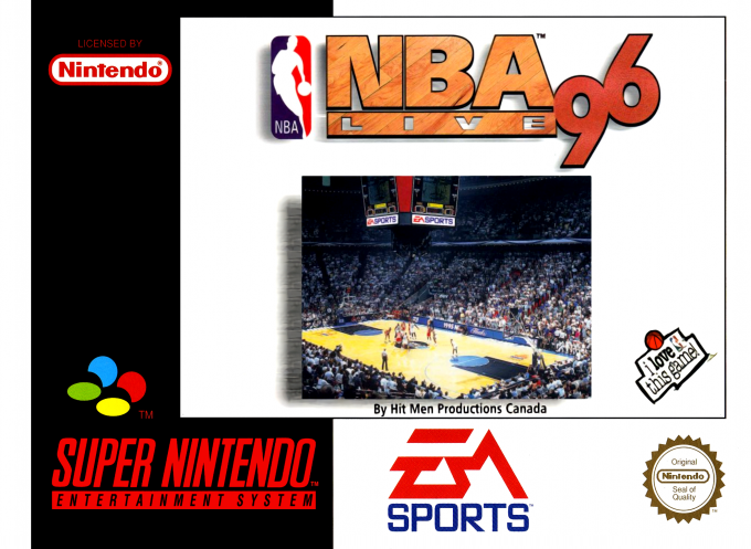 Jaquette de NBA Live 96