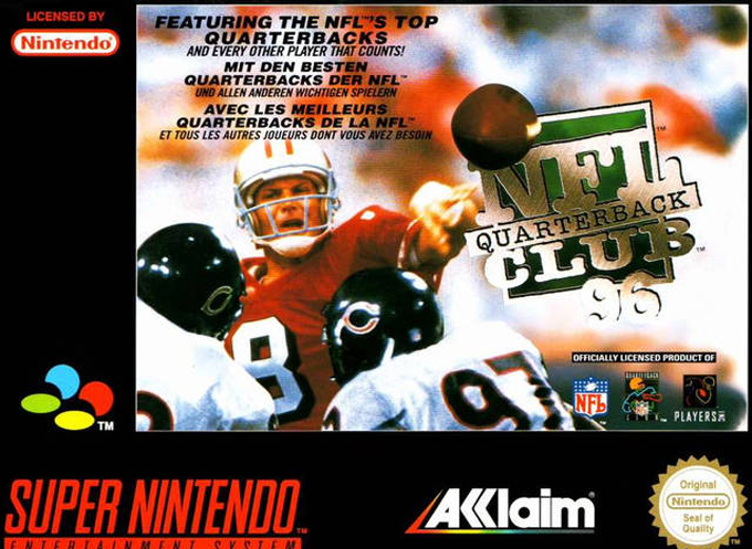 Jaquette de NFL Quarterback Club 96