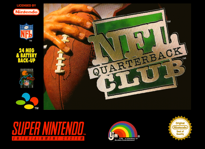 Jaquette de NFL Quarterback Club