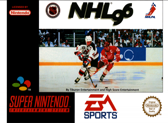 Jaquette de NHL 96