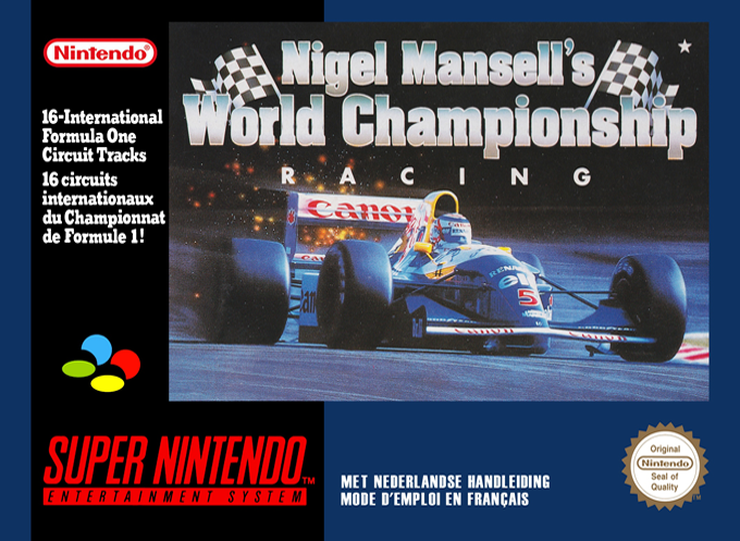 Jaquette de Nigel Mansell's World Championship Racing