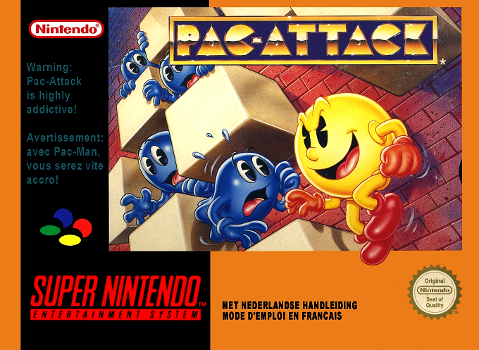 Jaquette de Pac-Attack