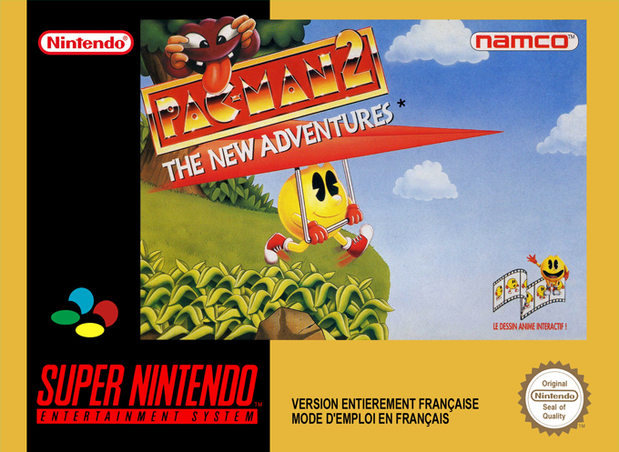 Jaquette de Pac-Man 2 : The New Adventures