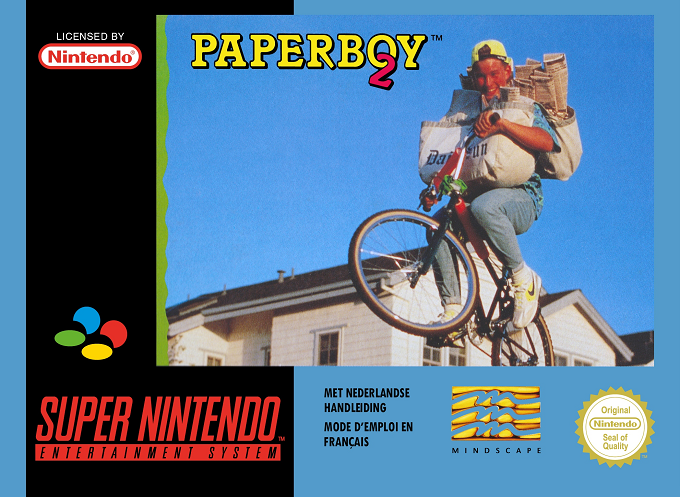 Jaquette de Paperboy 2