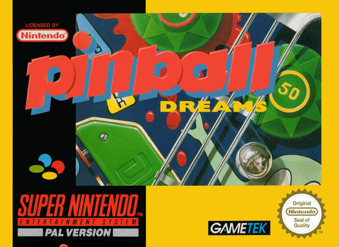 Jaquette de Pinball Dreams