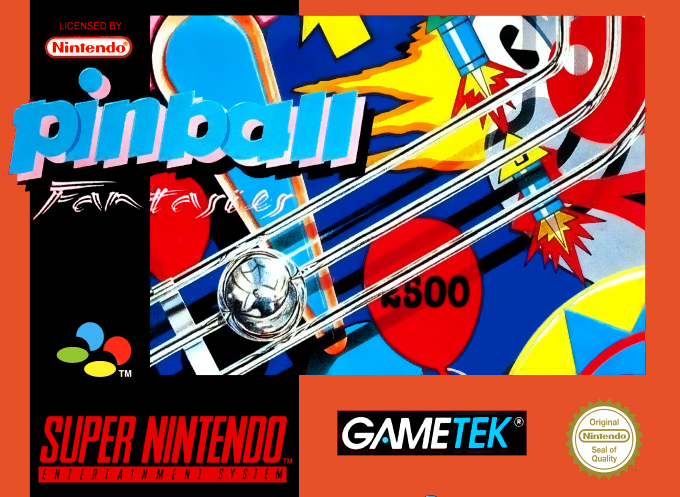 Jaquette de Pinball Fantasies