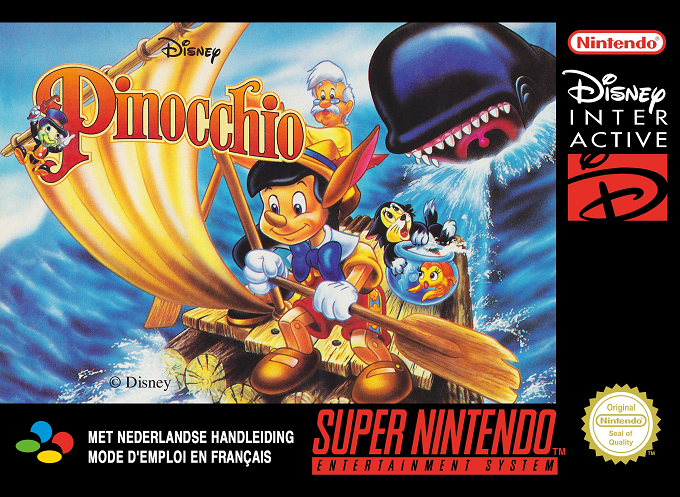 Jaquette de Pinocchio