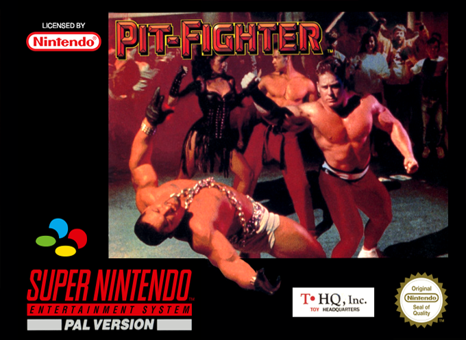 Jaquette de Pit-Fighter