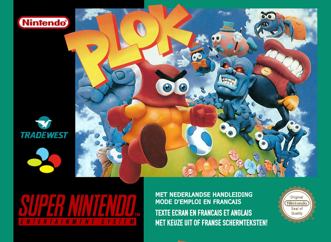Jaquette de Plok