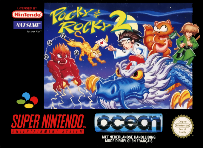 Jaquette de Pocky & Rocky 2