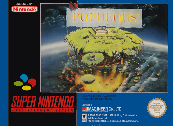 Jaquette de Populous