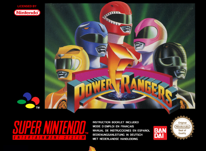 Jaquette de Power Rangers