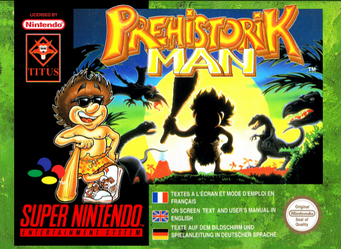 Jaquette de Prehistorik Man