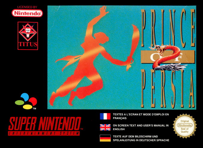 Jaquette de Prince of Persia 2