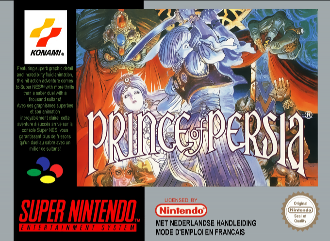 Jaquette de Prince of Persia