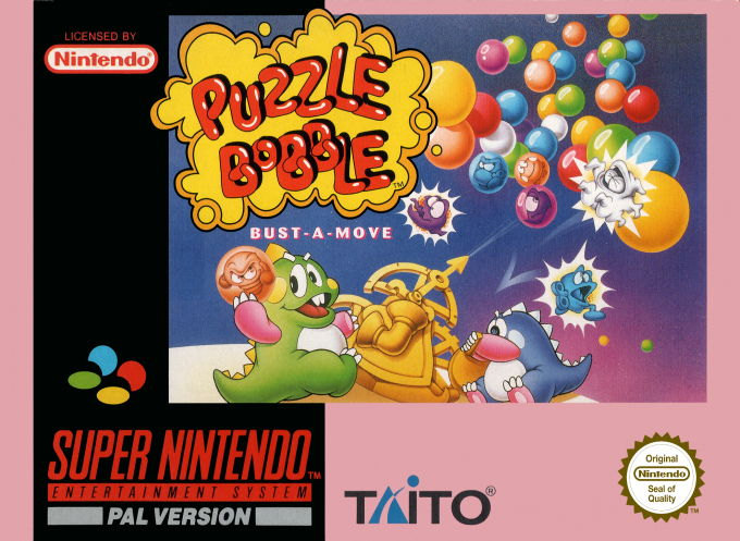 Jaquette de Puzzle Bobble : Bust-A-Move