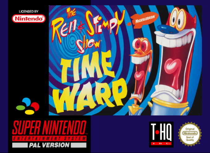 Jaquette de The Ren & Stimpy Show : Time Warp