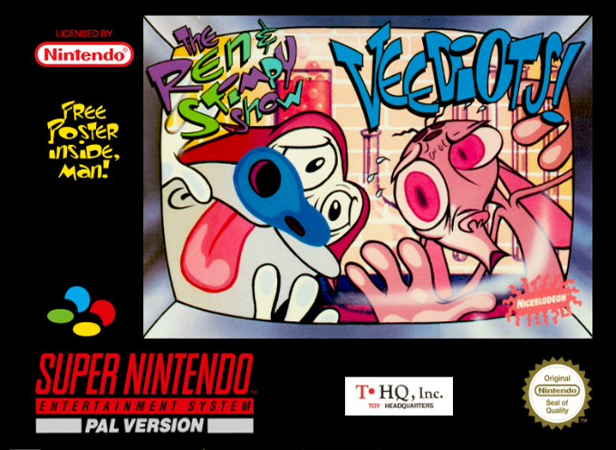 Jaquette de The Ren & Stimpy Show : Veediots!