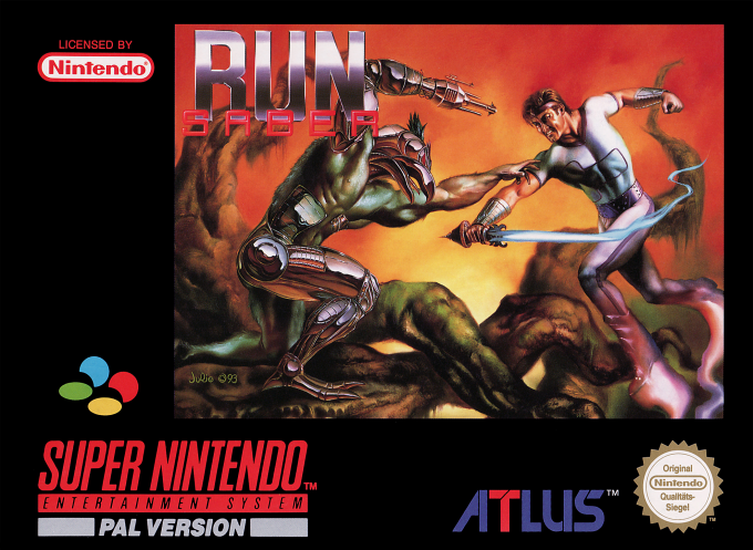 Jaquette de Run Saber