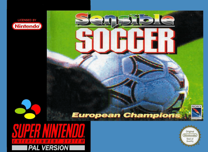 Jaquette de Sensible Soccer : European Champions