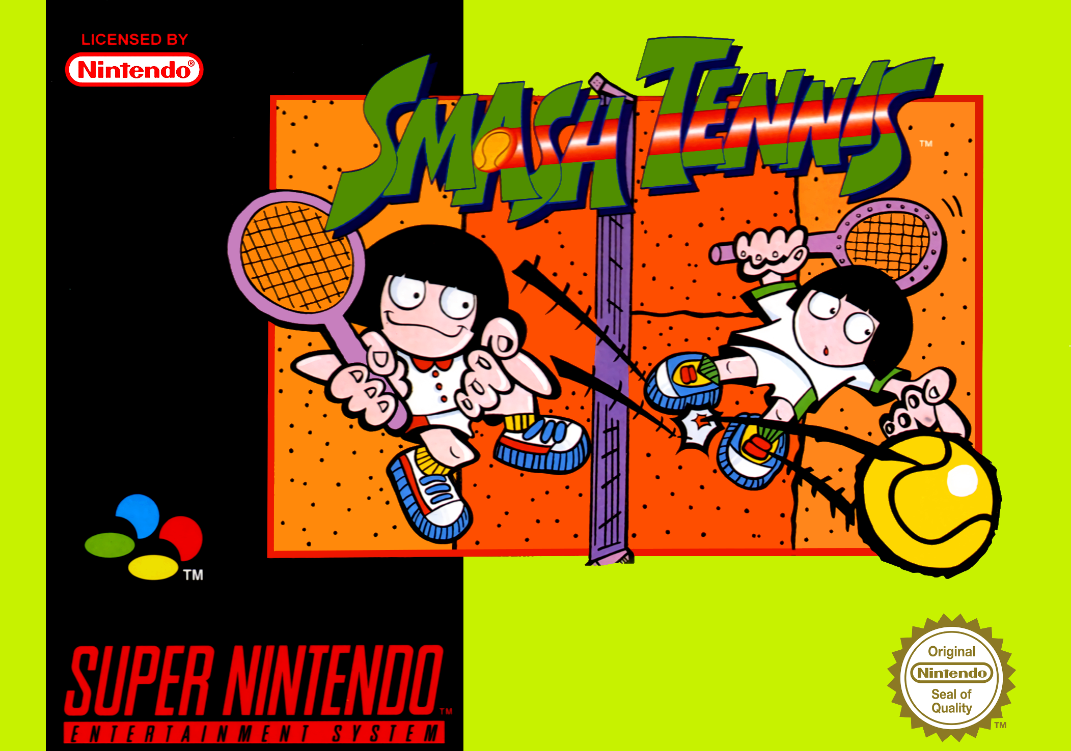 Jaquette de Smash Tennis
