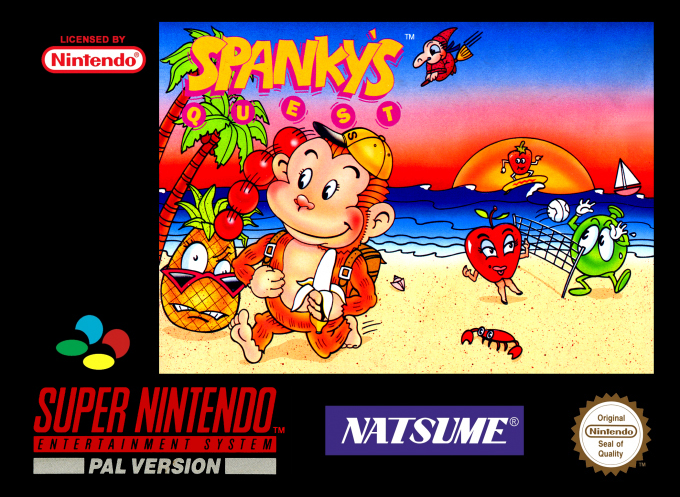 Jaquette de Spanky's Quest
