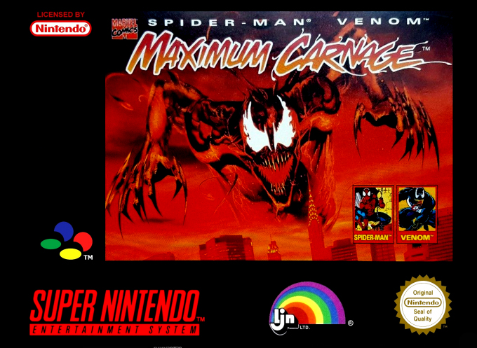 Jaquette de Spider-Man & Venom : Maximum Carnage