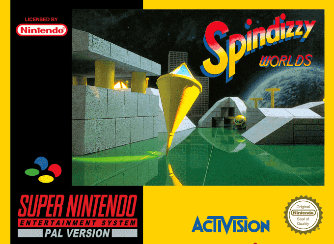 Jaquette de Spindizzy Worlds