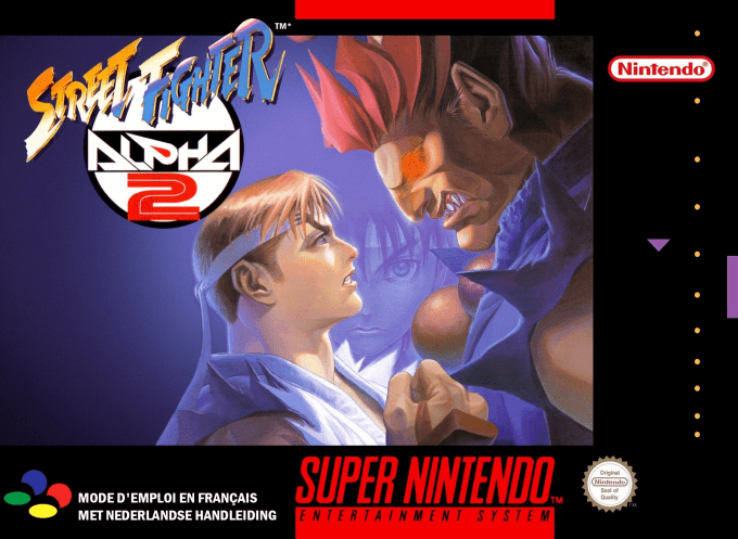 Jaquette de Street Fighter Alpha 2